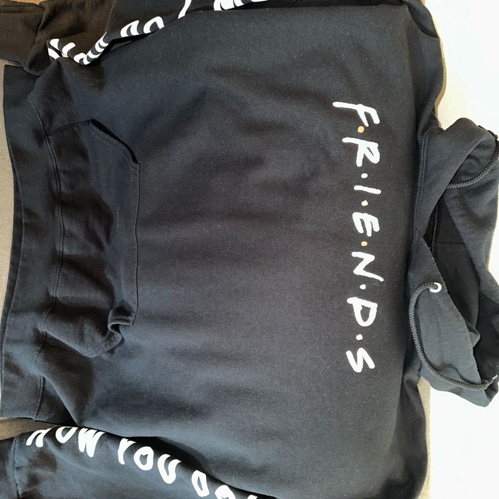 FRIENDS Black Hoodie